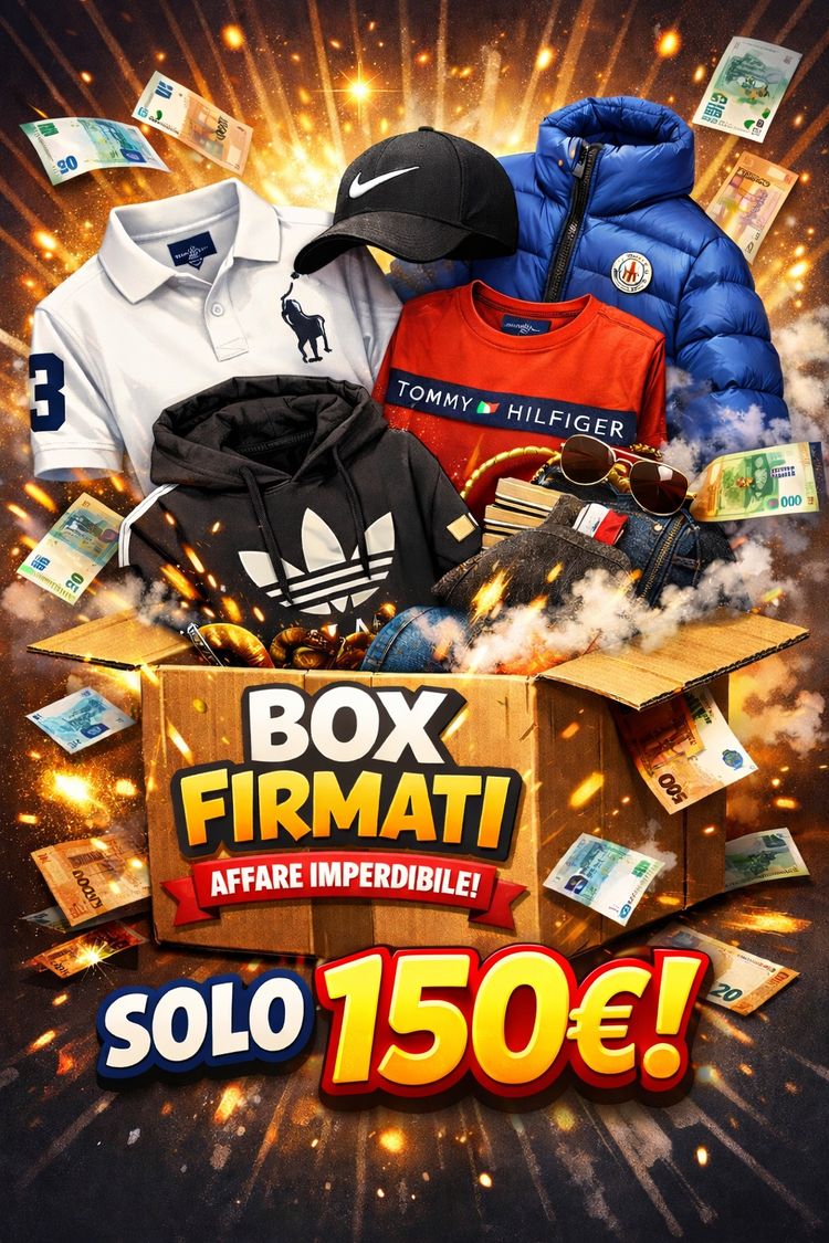 🔥 Box Abbigliamento Firmato 150 Euro 🔥